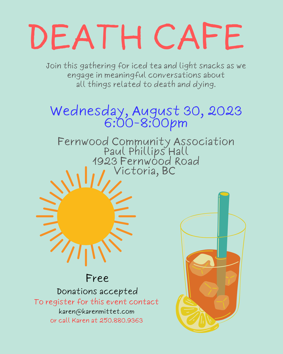 Victoria BC Death Cafe